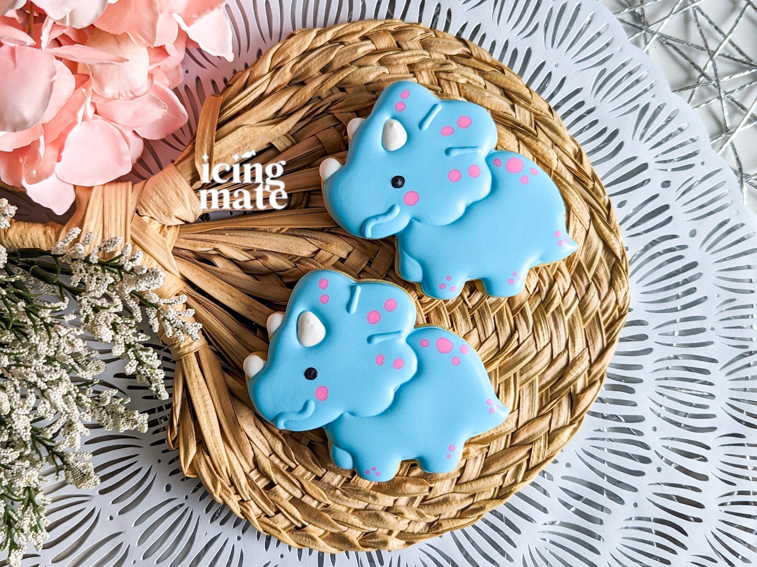 Three Rex- Dinosaur cookie cutter set