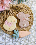 Easter Bunny and Chick Cookie Cutter