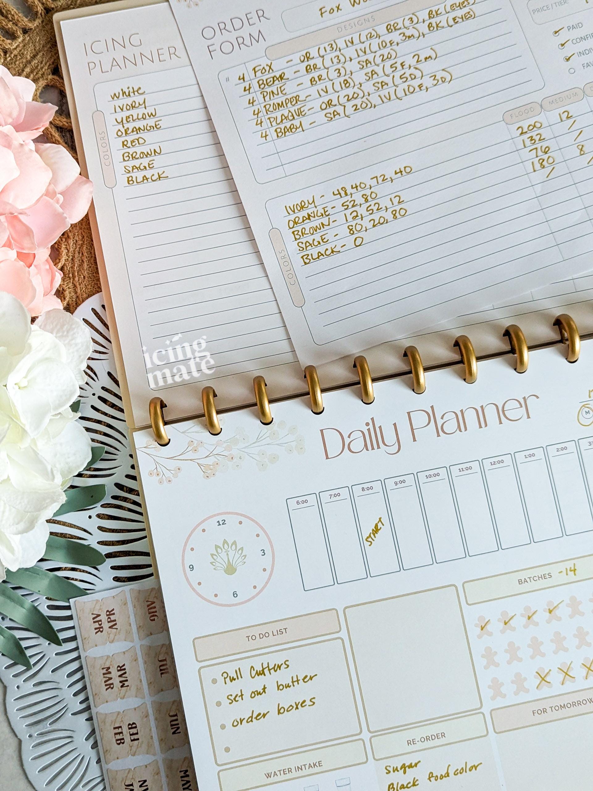 Refills for Cookie Planner - physical planner