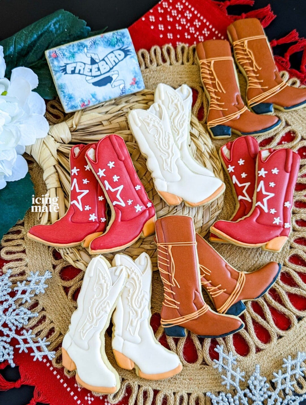 Boot Cookie Cutters - cowgirl/cowboy