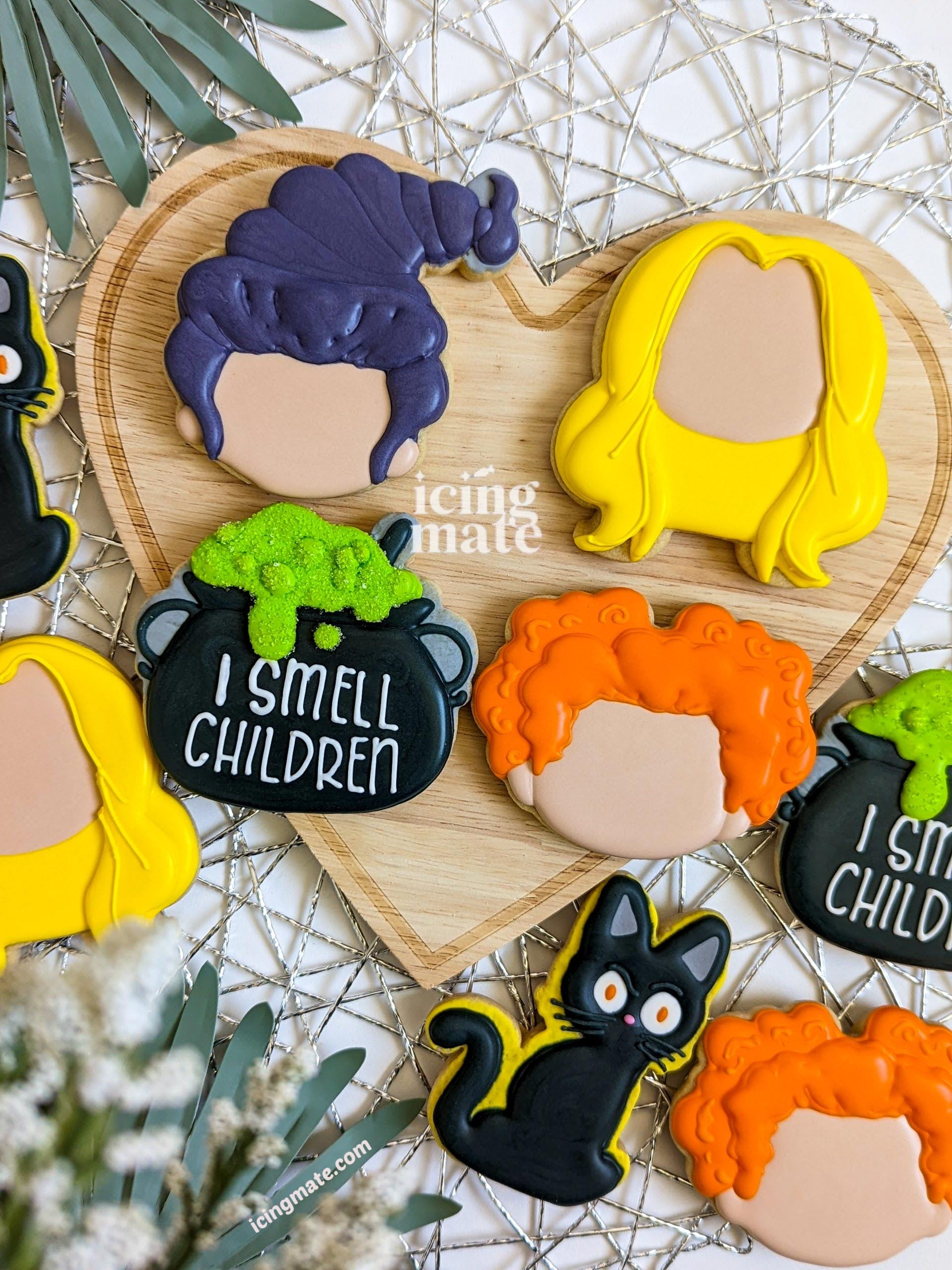 Witch Sister Cookie Cutters- Halloween