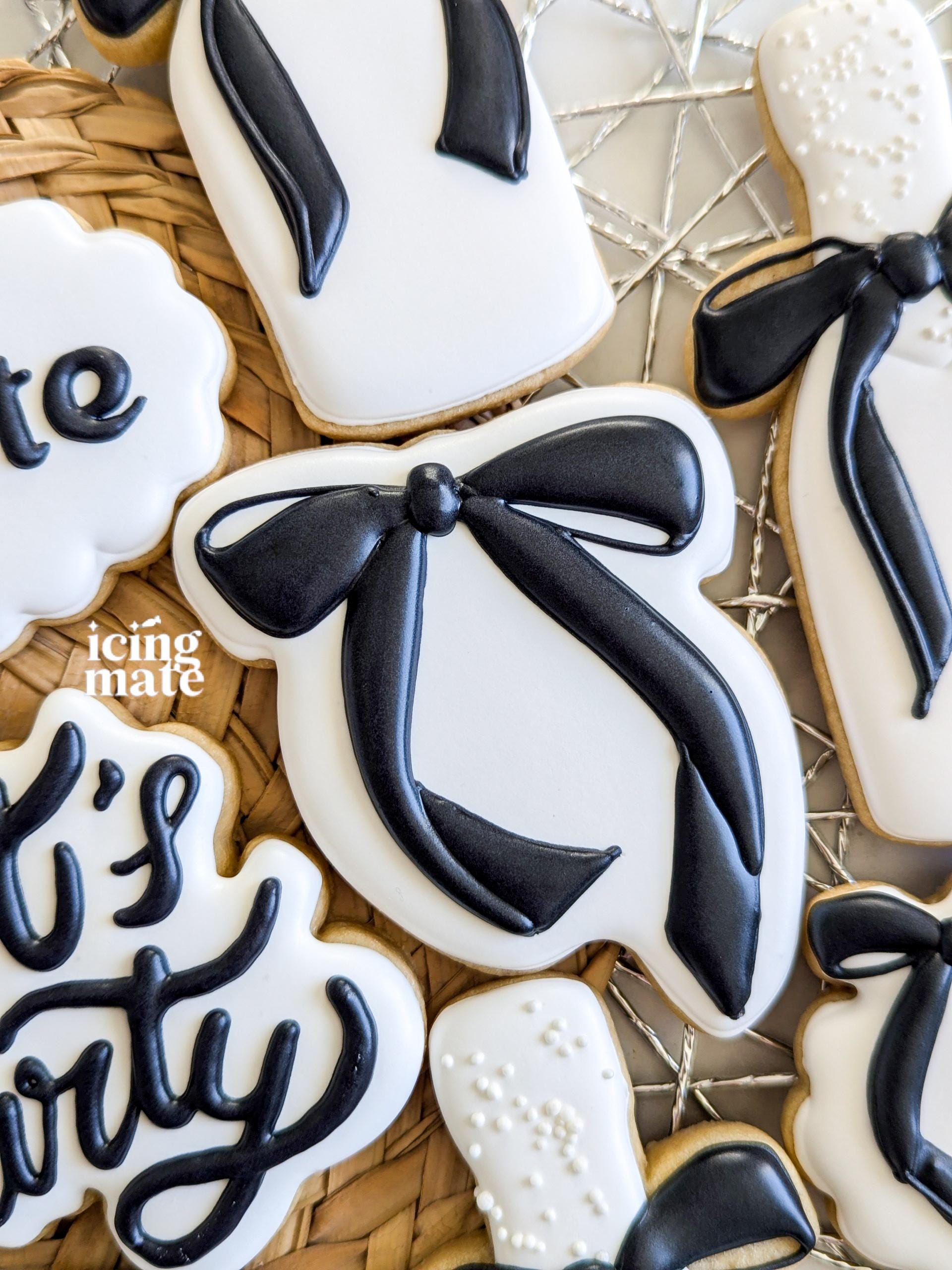 Bow 3 Cookie Cutter- Coquette Ribbon
