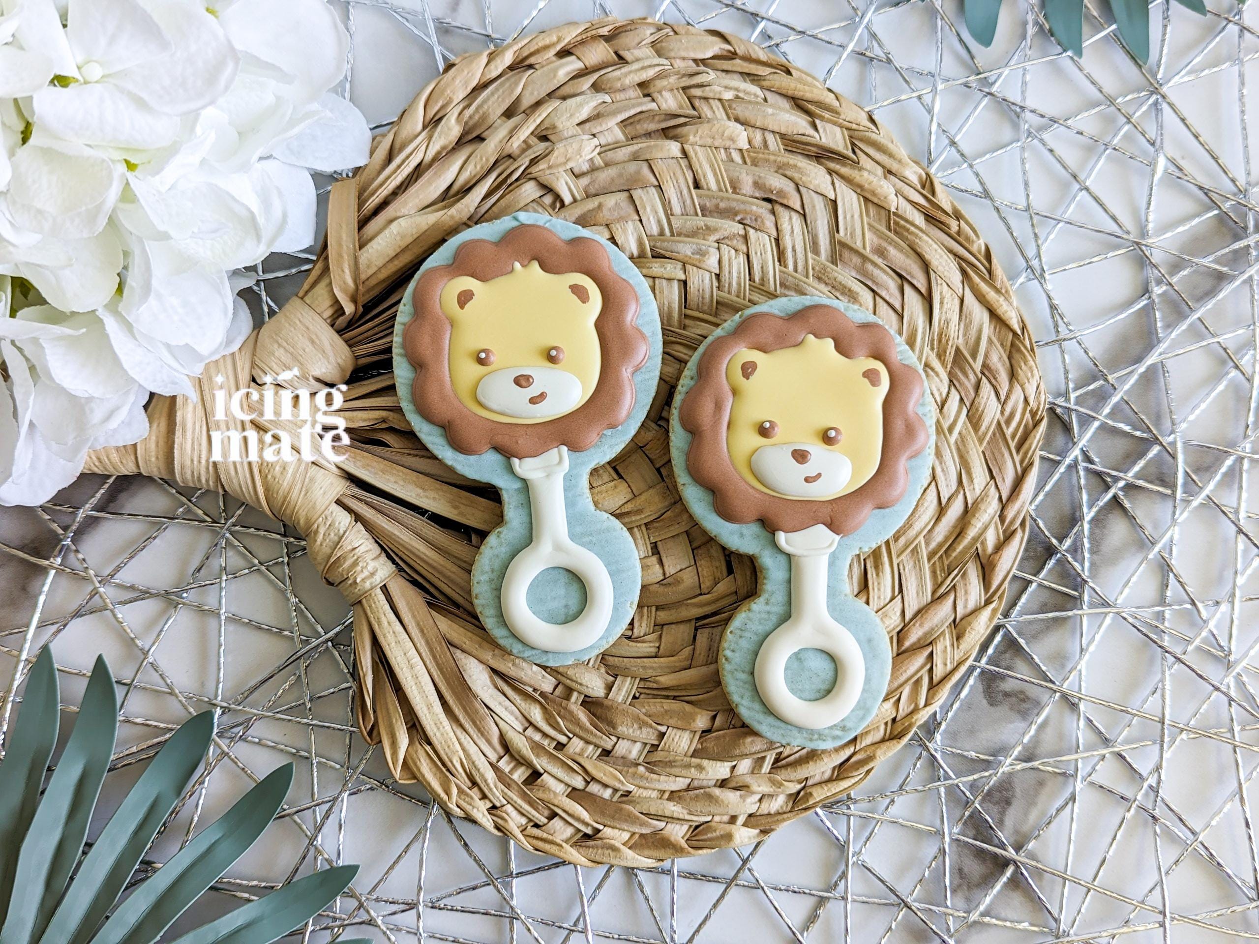 Baby Shower Cookie Cutters-  Neutral Safari