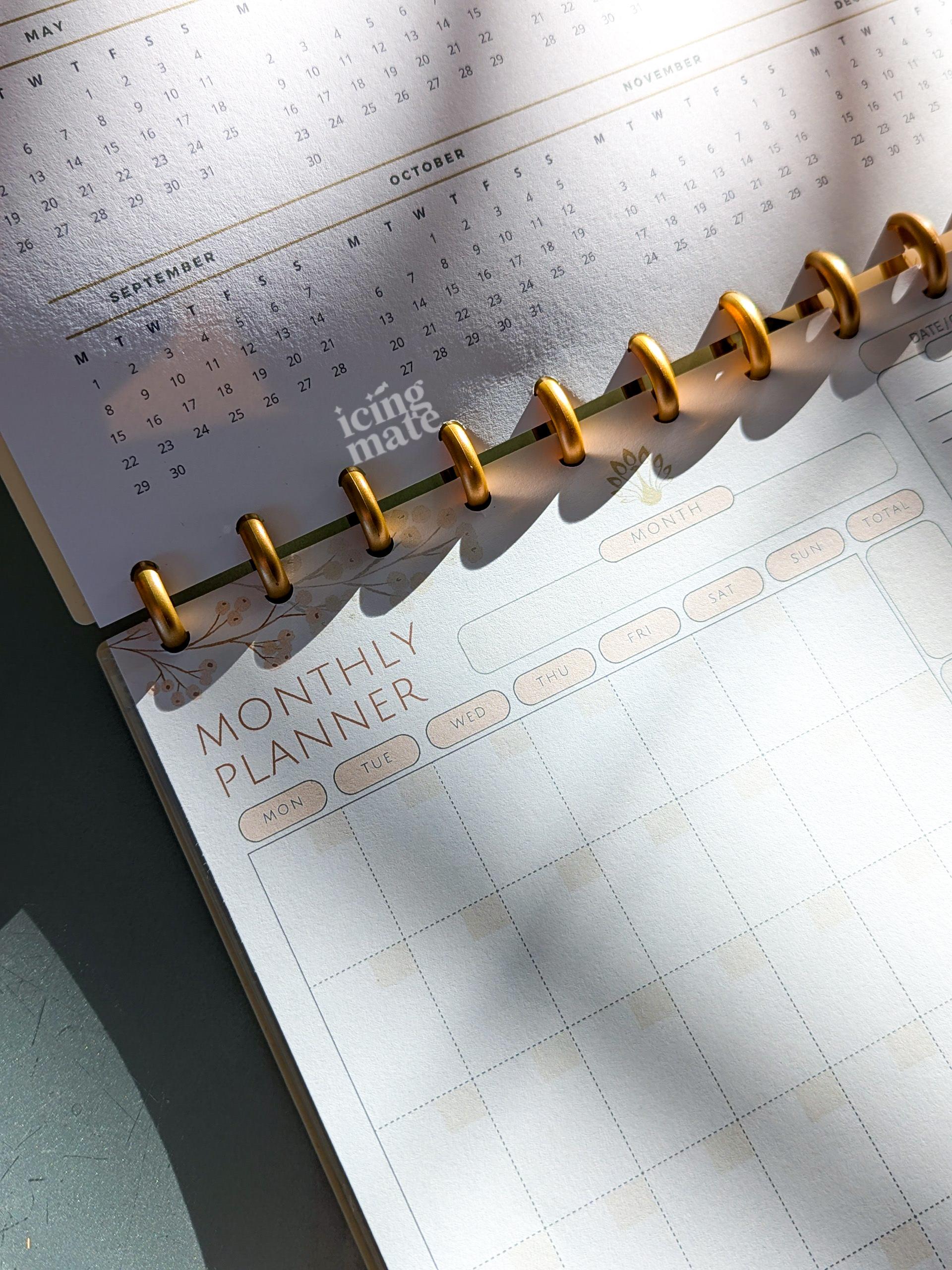 Refills for Cookie Planner - physical planner