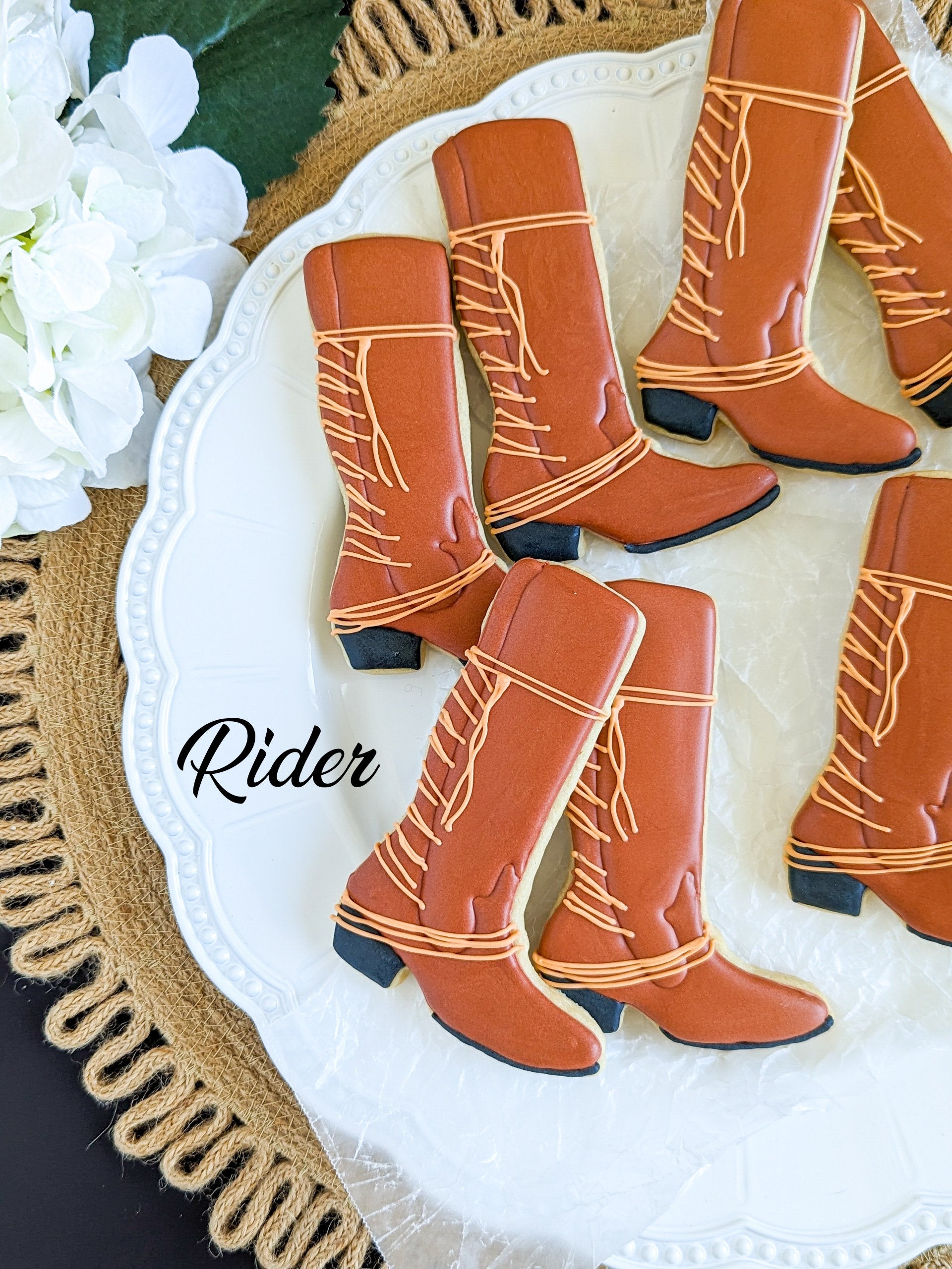 Boot Cookie Cutters - cowgirl/cowboy