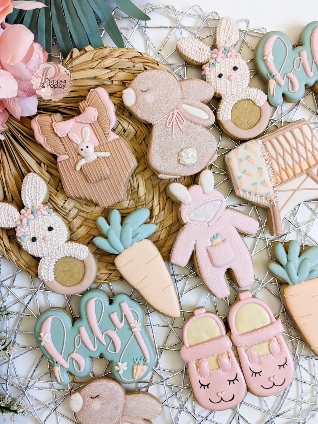 Easter Bunny and Chick Cookie Cutter