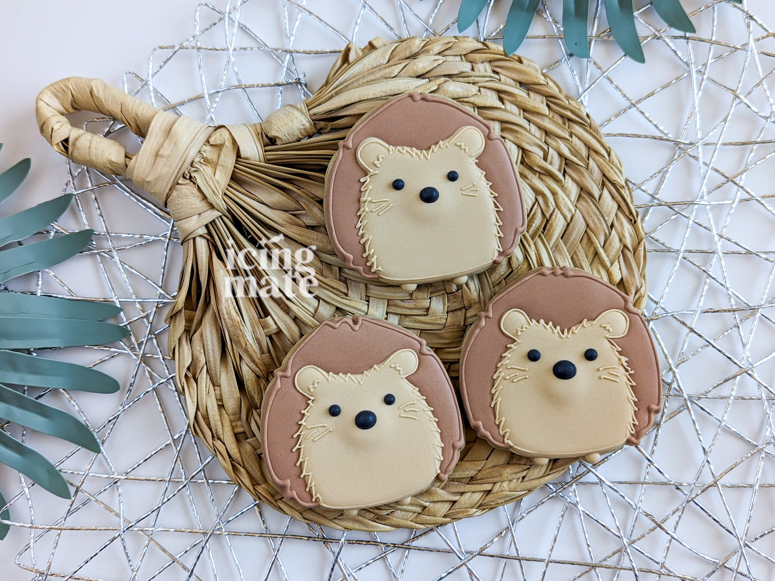 Woodland Cookie Cutters- Fox, Bear, Hedgehog