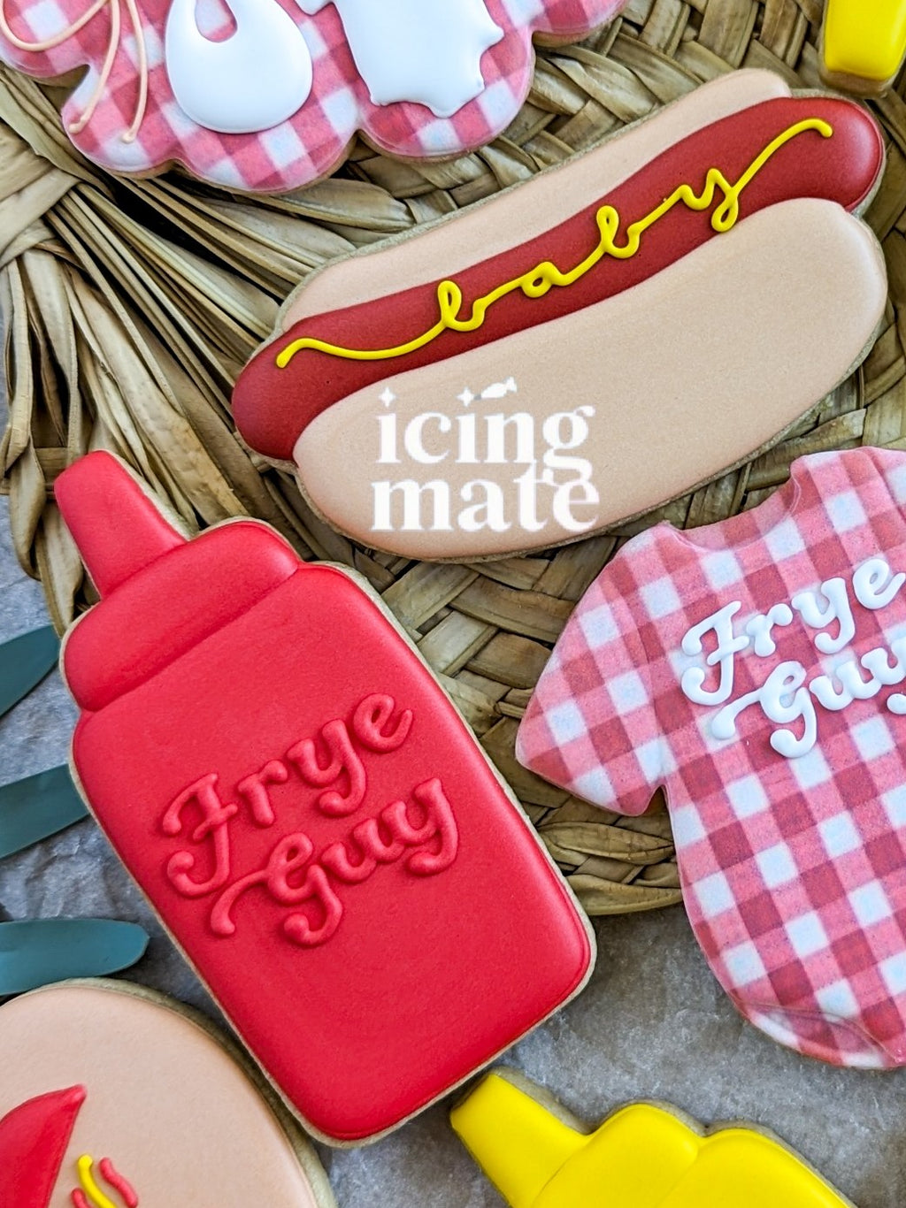 Baby-Que Baby Shower BBQ Cookie Cutters
