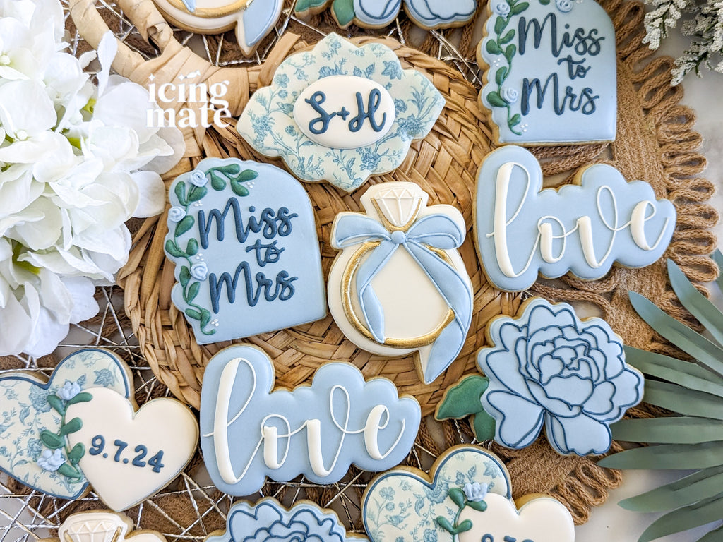 Bow Ring Cookie Cutter- Bridal, Wedding