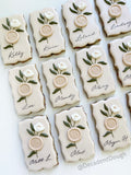 Elegant Rectangle Cookie Cutter- Rectangle Plaque