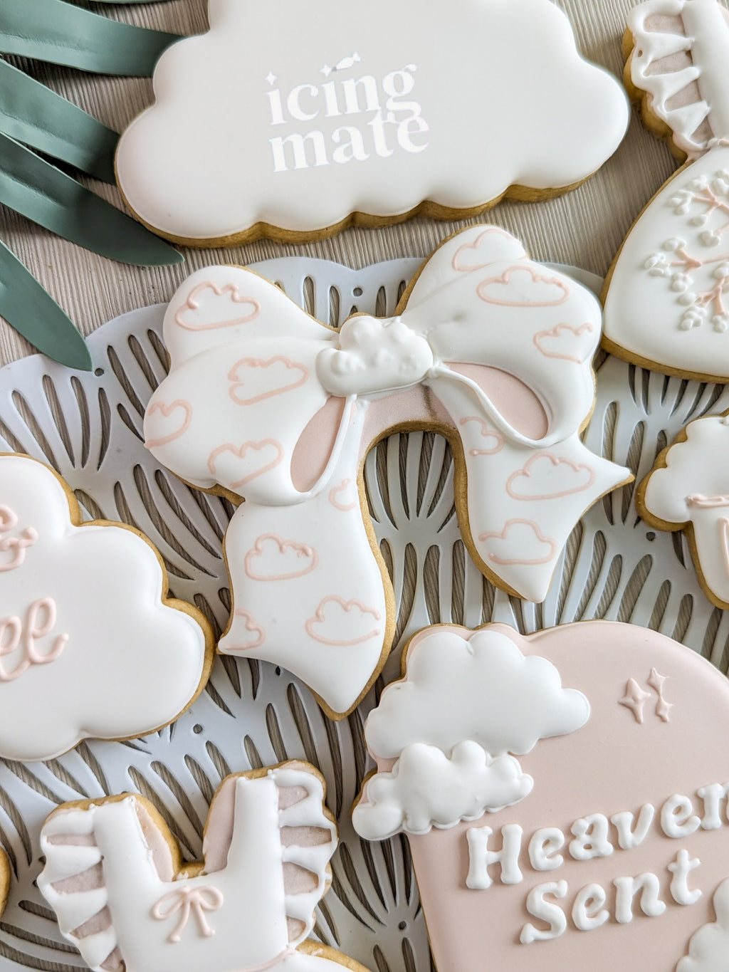 Duo Loop Bow Ring Cookie Cutter- Bridal- Wedding