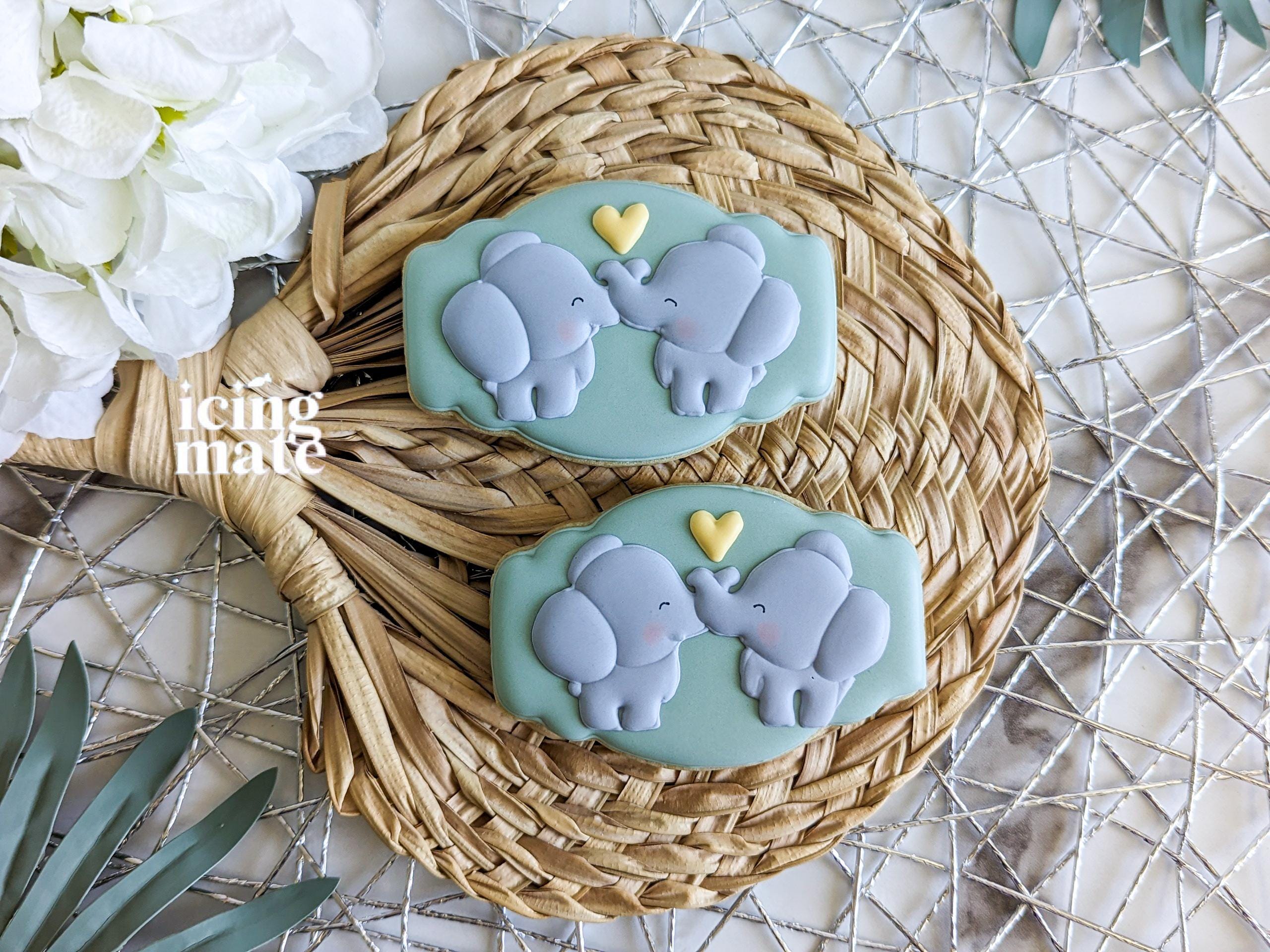 Baby Shower Cookie Cutters-  Neutral Safari