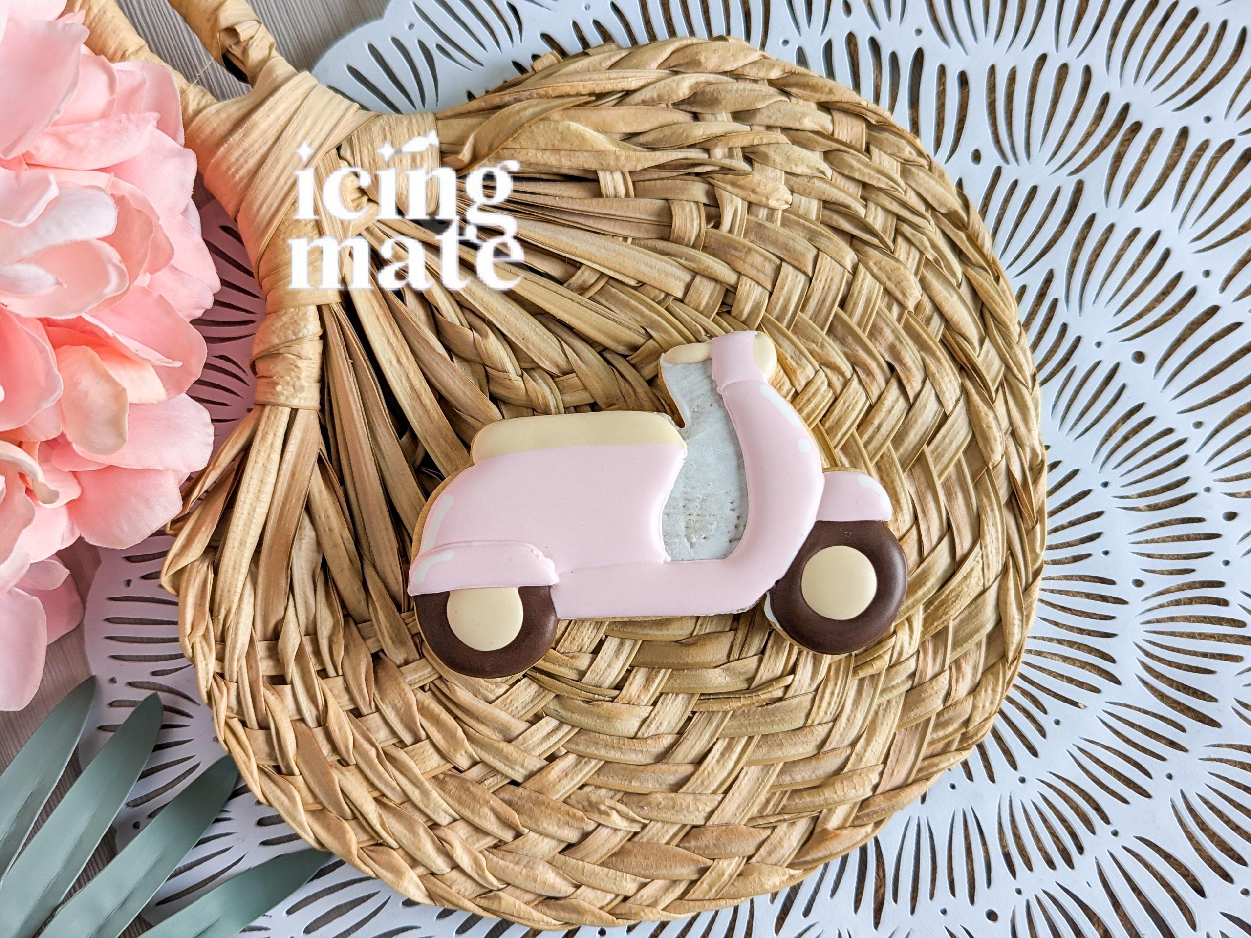 Vespa- Scooter Cookie Cutter