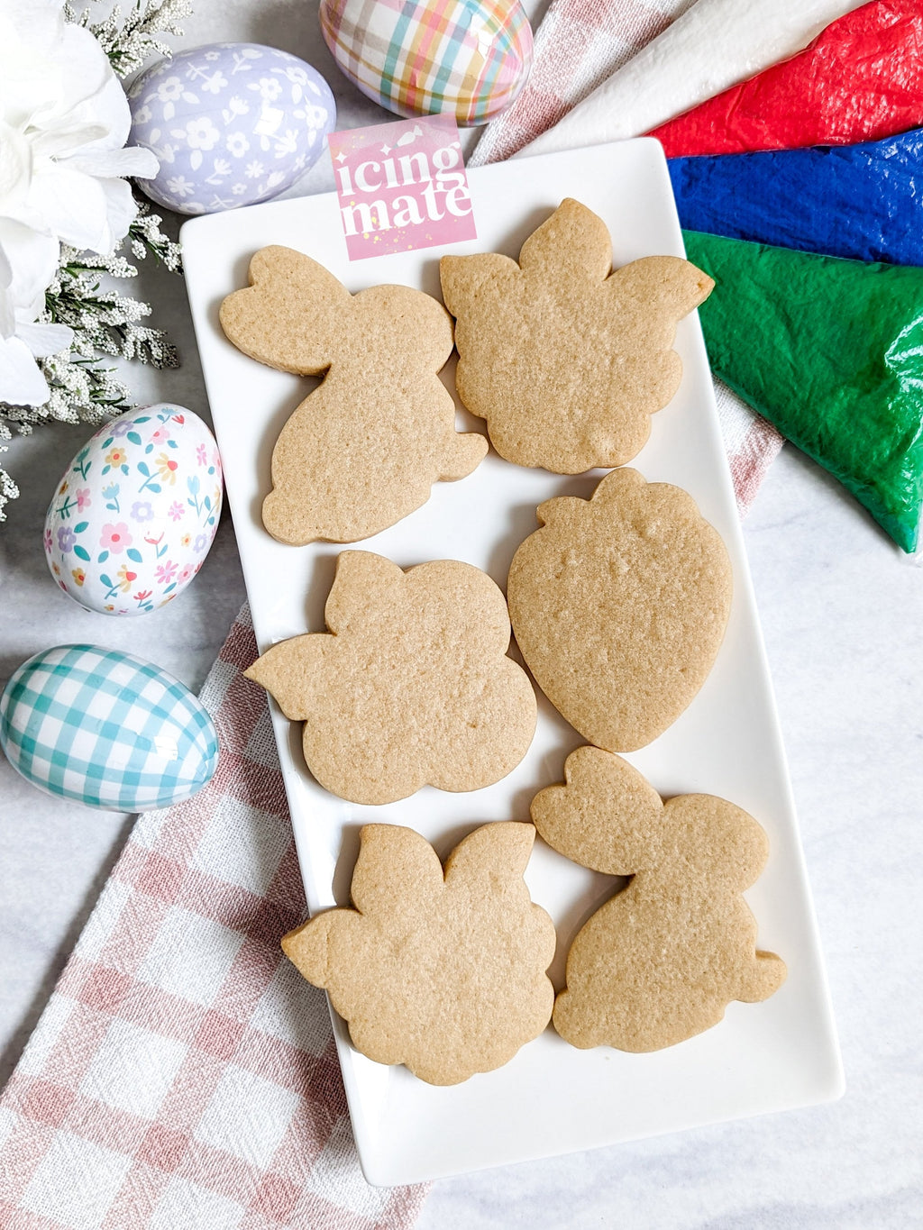 Easter Cookie Cutters- Some Bunny Loves You Berry Much- Cutters Only