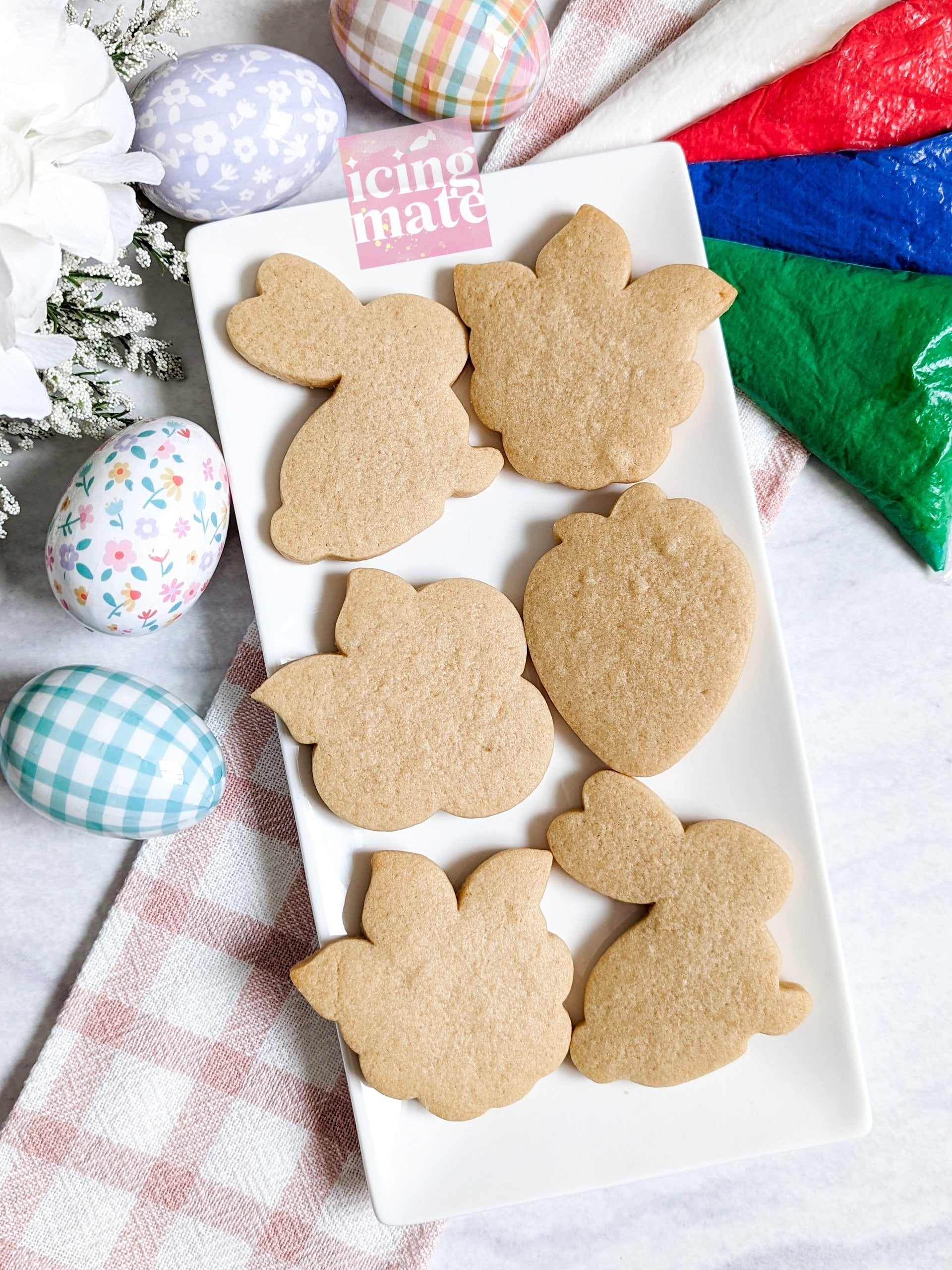 Easter Cookie Cutters- Some Bunny Loves You Berry Much- Cutters Only