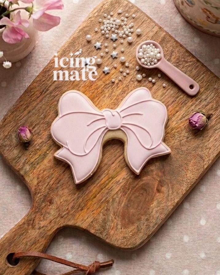 Bow 5 Cookie Cutter- Double Bow Ribbon