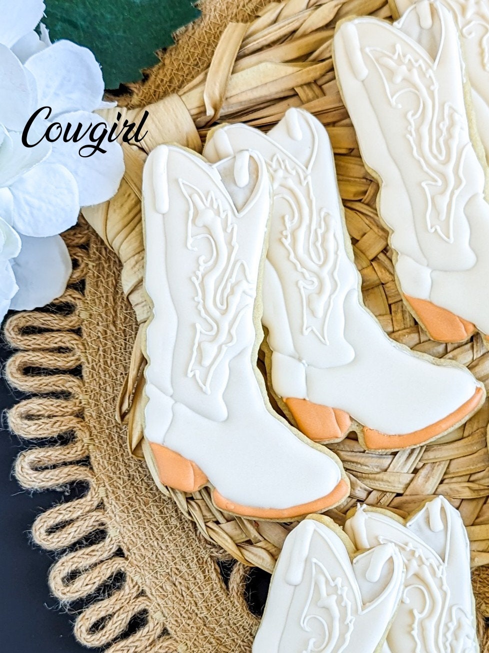 Boot Cookie Cutters - cowgirl/cowboy