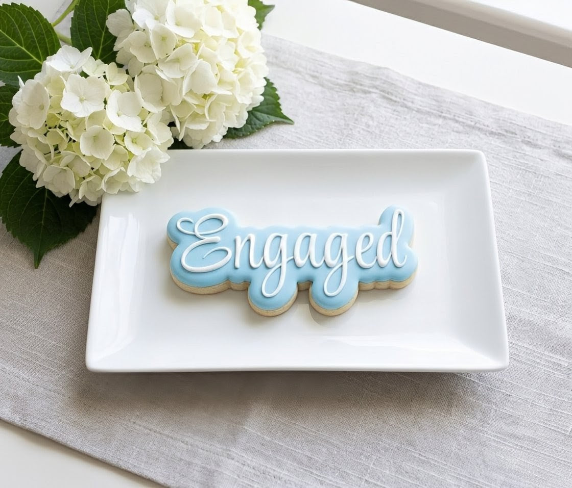Engaged Cookie Cutter